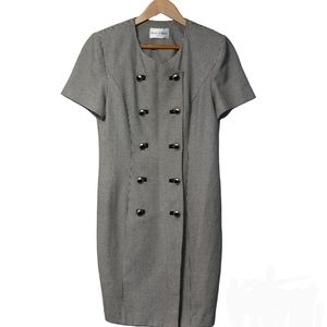 Danny Nicole New York Black and White Checkered Dress